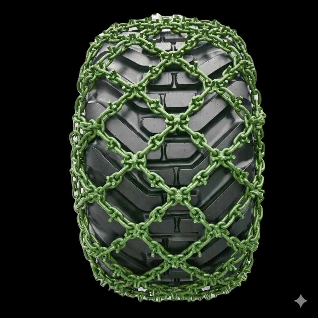 Bauta dobbel U-brodd 12 mm 2 ruter 700/45-22,5, 710/40-22,5