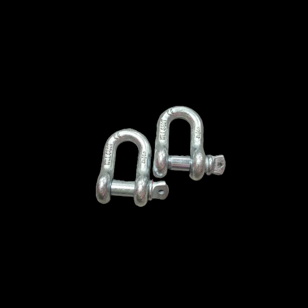 Sjakler galvanisert 5/8" 16 mm - 2pk