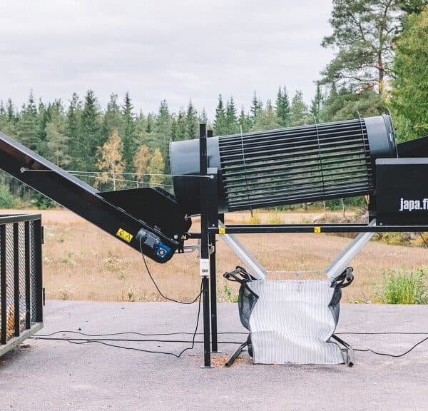 JAPA HYDRAULISK RENSETROMMEL INK 3M TRANSPORTBAND