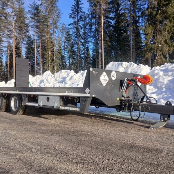 KRAFT MASKINTRALLE 2 AKSLER 15,5T DUAL BRAKES