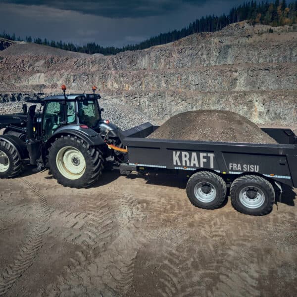 KRAFT DUMPER 14T 2 AKSLER, STD, DUAL BREMS, 455/40X22,5