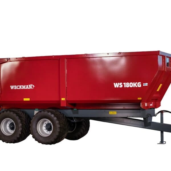 WECKMAN VOLUMTILHENGER WS180KG M/560/50R22,5 HJUL. BREMS 4 HJUL